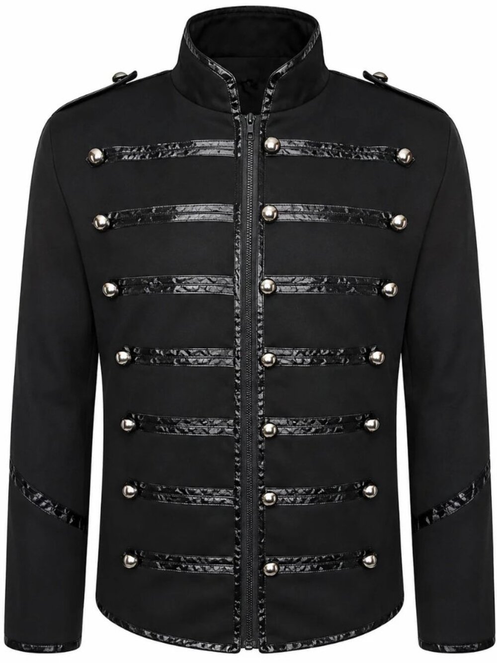 Men's Black Parade Men  Jacket Steampunk Punk Rock Jacket